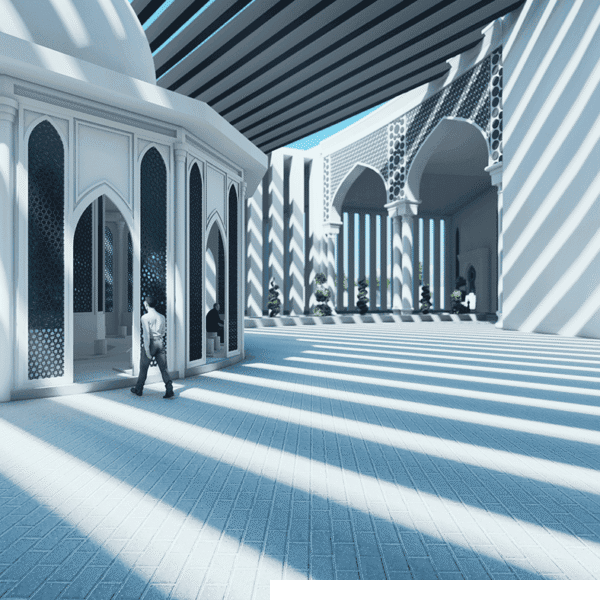 Islamic Center Project (1200 People Capacity) - 034 Mosque Design Project – Detail View 13