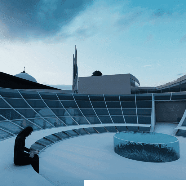 Islamic Center Project (1200 People Capacity) - 034 Mosque Design Project – Detail View 3