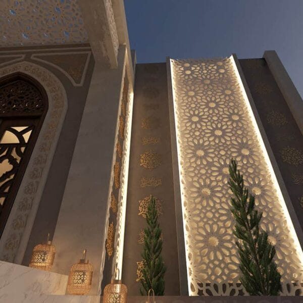 Stair Style Mosque Design Project (100 People Capacity) - 035 – Detail View 2