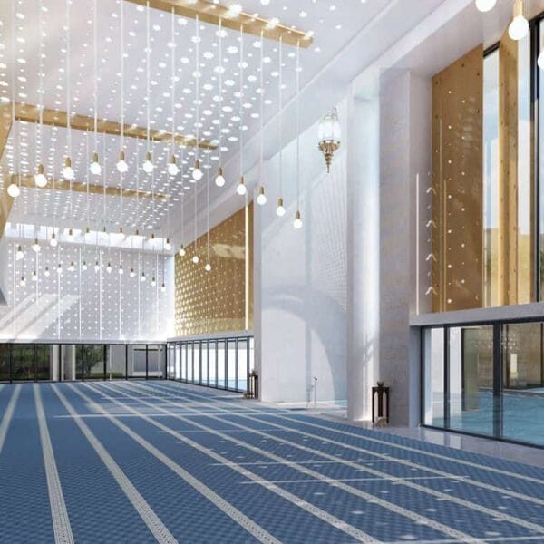 Projet de conception de mosquée – inspiré d’une cascade – capacité de 400 personnes – 053 – Vue détaillée 6