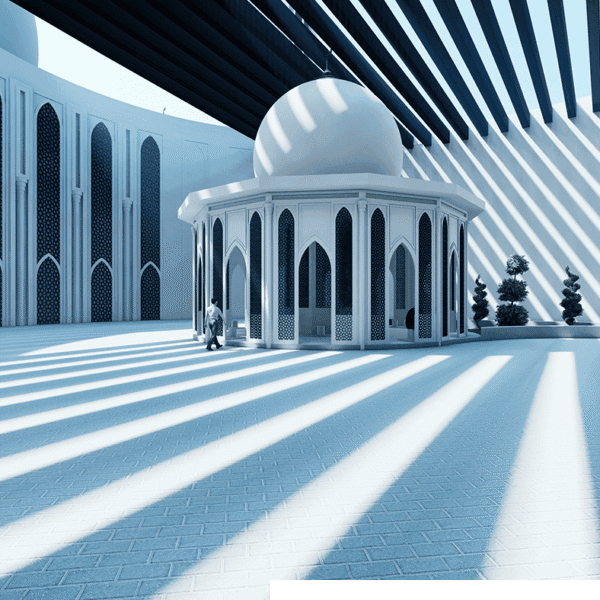 Islamic Center Project (1200 People Capacity) - 034 Mosque Design Project – Detail View 4