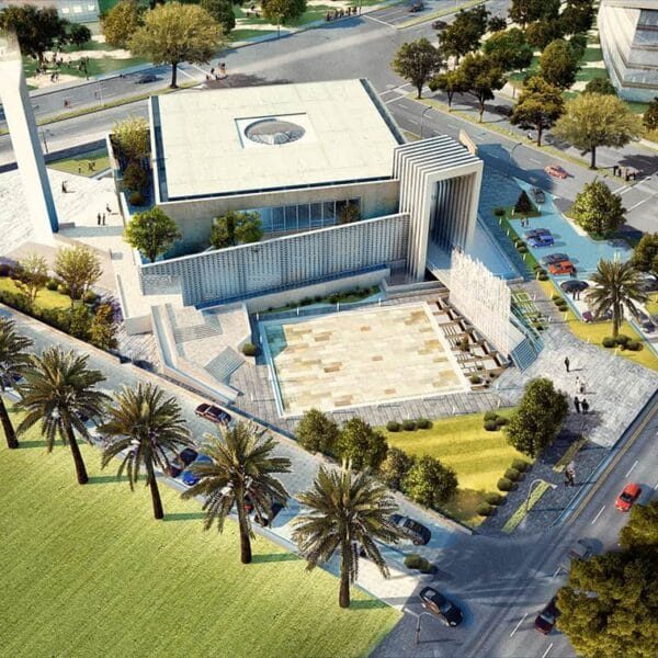 Illuminated Mosque Design Project (300 People Capacity) - 048 – Detail View 3
