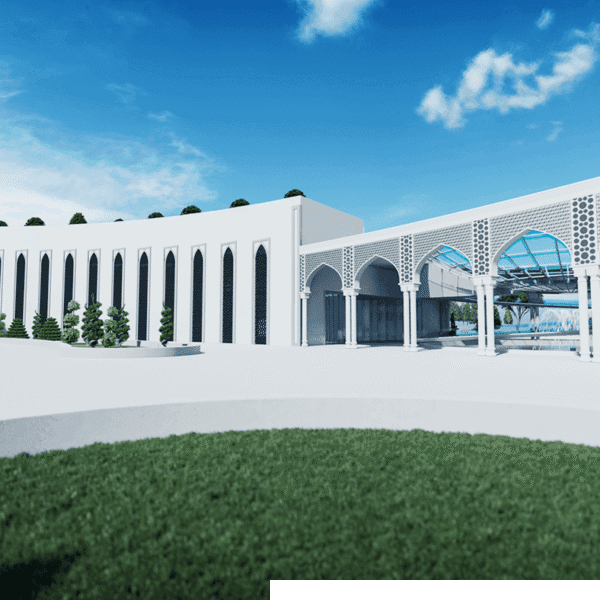 Islamic Center Project (1200 People Capacity) - 034 Mosque Design Project – Detail View 5