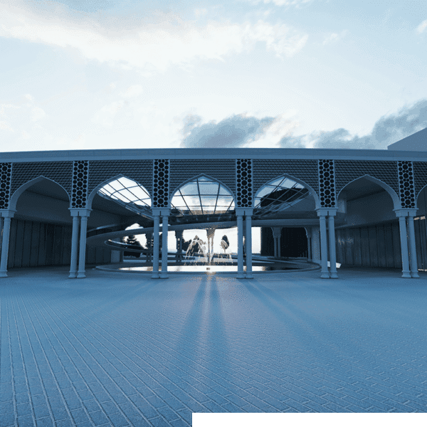 Islamic Center Project (1200 People Capacity) - 034 Mosque Design Project – Detail View 16