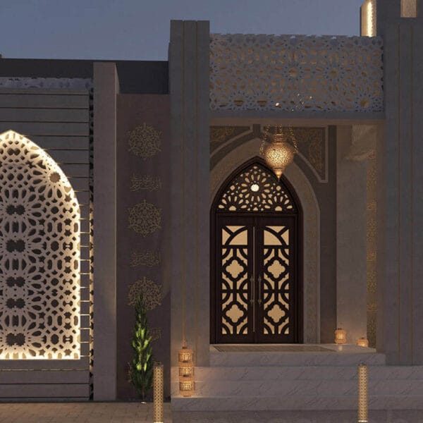 Stair Style Mosque Design Project (100 People Capacity) - 035 – Detail View 9