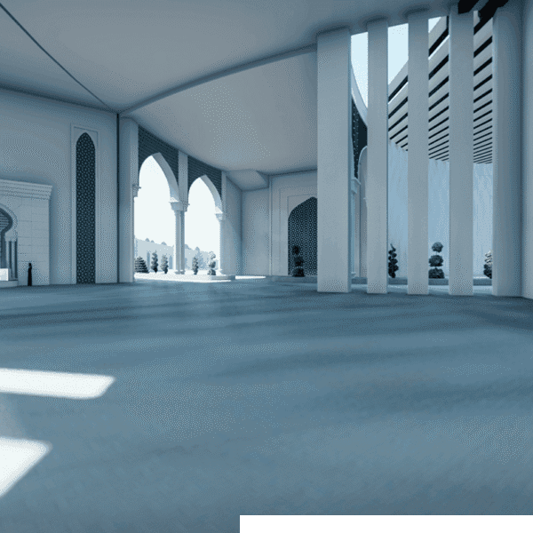 Islamic Center Project (1200 People Capacity) - 034 Mosque Design Project – Detail View 18