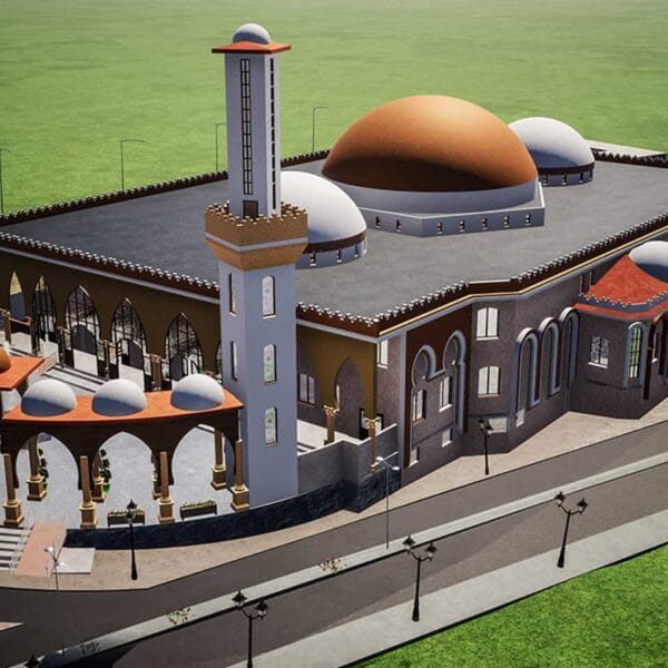 Scarlatina Mosque Design Project (500 People Capacity) - 054