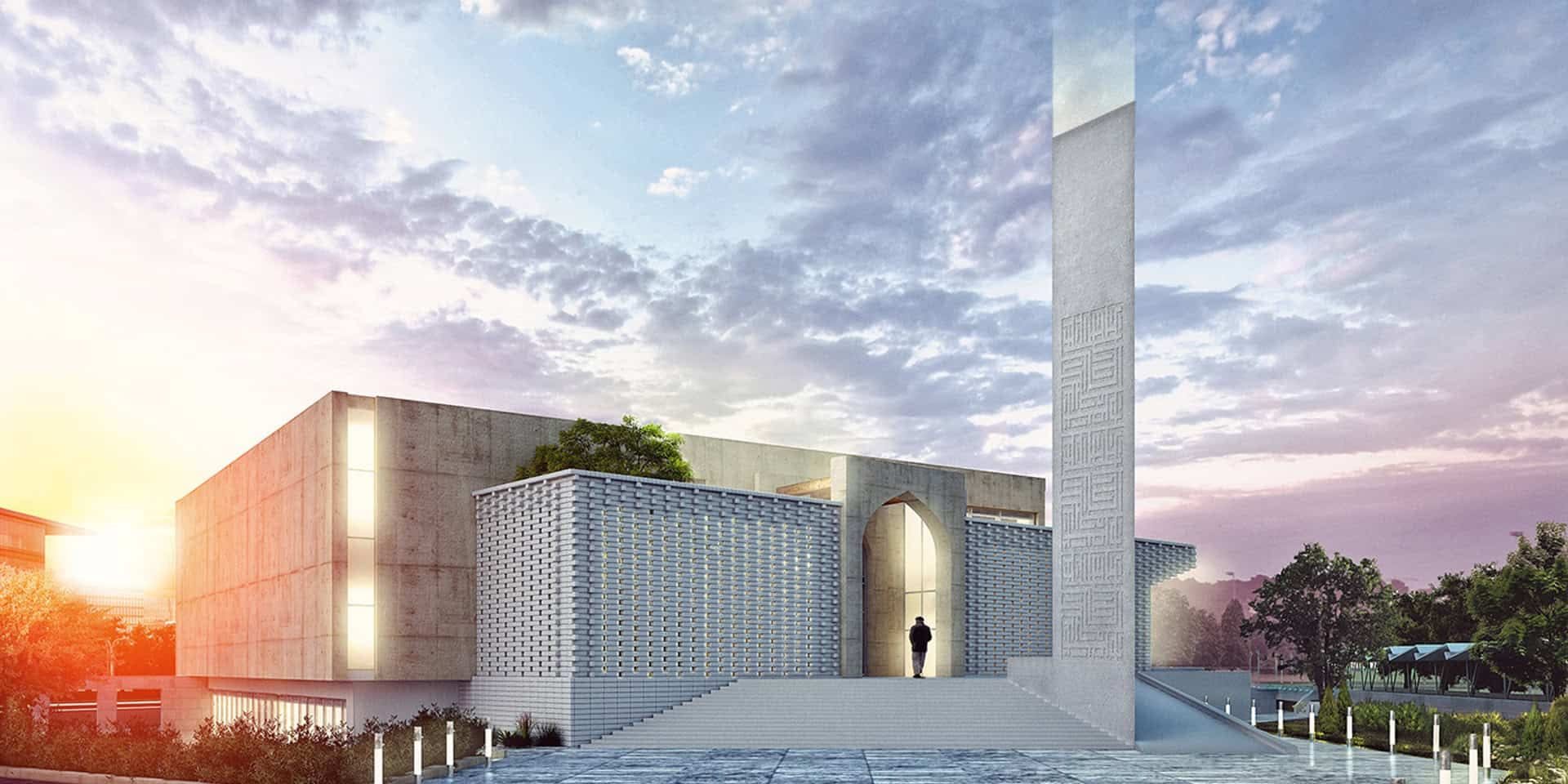 Illuminated Mosque Design Project (300 People Capacity) - 048 | MosqueBuild Illuminated Mosque Design Project (300 People Capacity) - 048