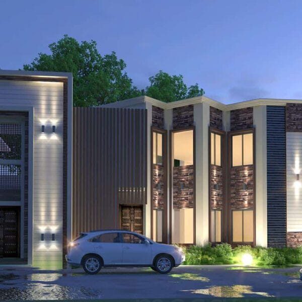 مشروع تصميم مسجد – بنقش حجري – سعة 300 شخص – 023 – عرض تفصيلي 5