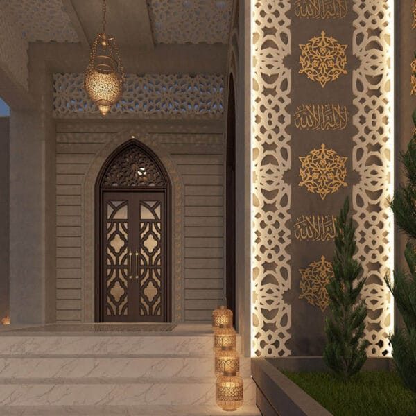 Stair Style Mosque Design Project (100 People Capacity) - 035 – Detail View 11