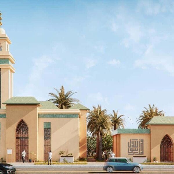 Küçük Cami Tasarım Projesi – 200 Kişilik – 032 – Detay Görünümü 2