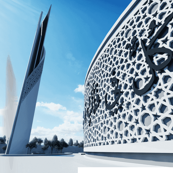 Islamic Center Project (1200 People Capacity) - 034 Mosque Design Project – Detail View 23