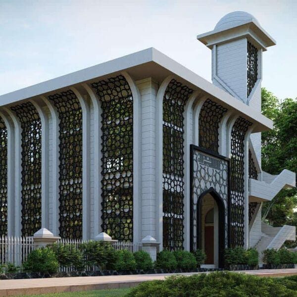 Green Lake Mosque Design Project (200 People Capacity) - 031 – Detail View 3
