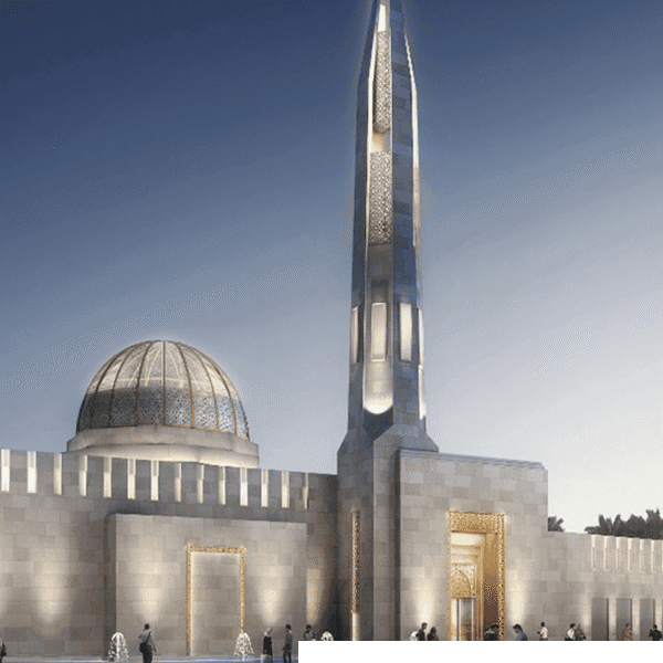Stone Mosque Design Project (400 People Capacity) - 037