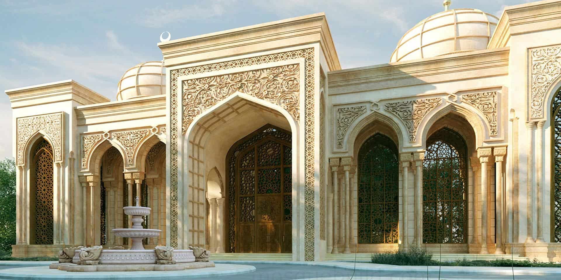 Seljuk Style Mosque Design Project (400 People Capacity) - 022 | MosqueBuild сельджукский Проект дизайна мечети – на 400 человек