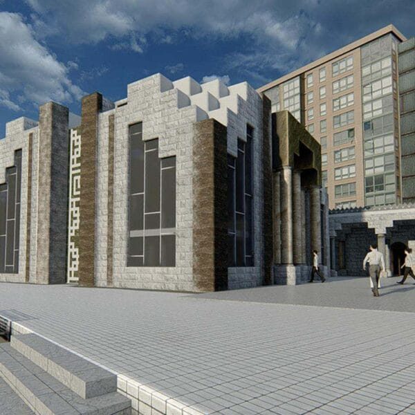 Moschee-Designprojekt – Kapazität 200 Personen