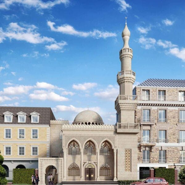 مشروع تصميم مسجد – صغير – سعة 100 شخص – 025 – عرض تفصيلي 2