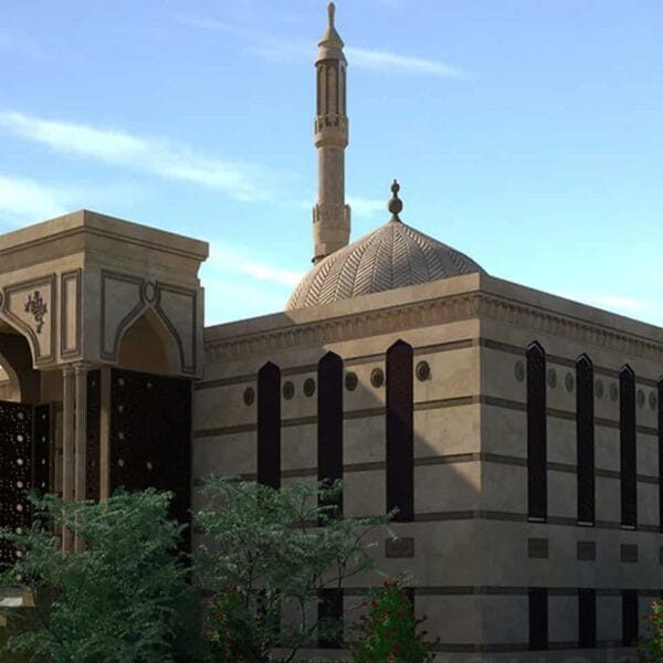 LandColor Mosque Design Project (200 People Capacity) - 059