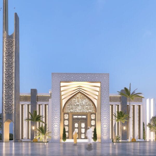 Peace Mosque Design Project (200 People Capacity) - 061