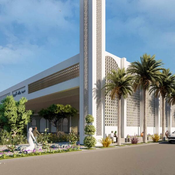 Flowering Mosque Design Project (400 People Capacity) - 067