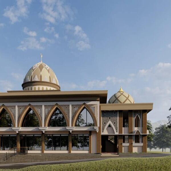 Village Mosque Design Project (100 People Capacity) - 071