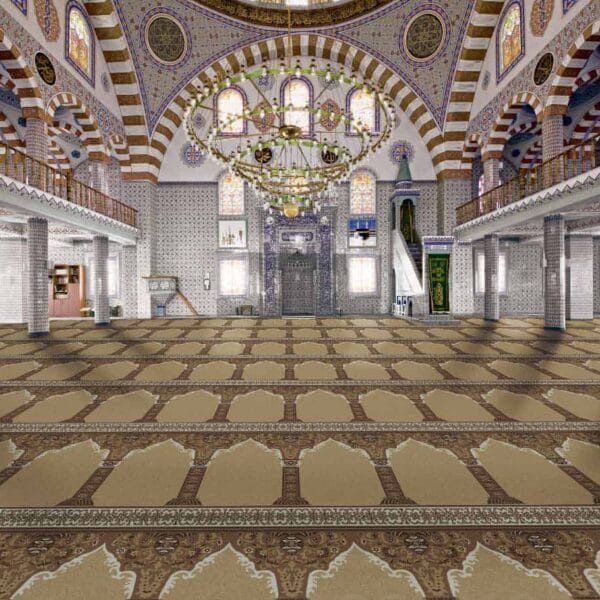 Prayer-Rug Patterned Mosque Carpet – CPR-01