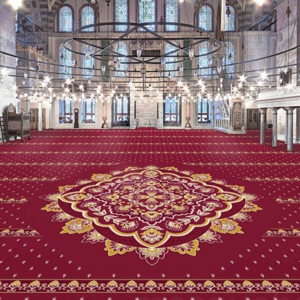 Center-Medallion Mosque Carpet – CPC-06