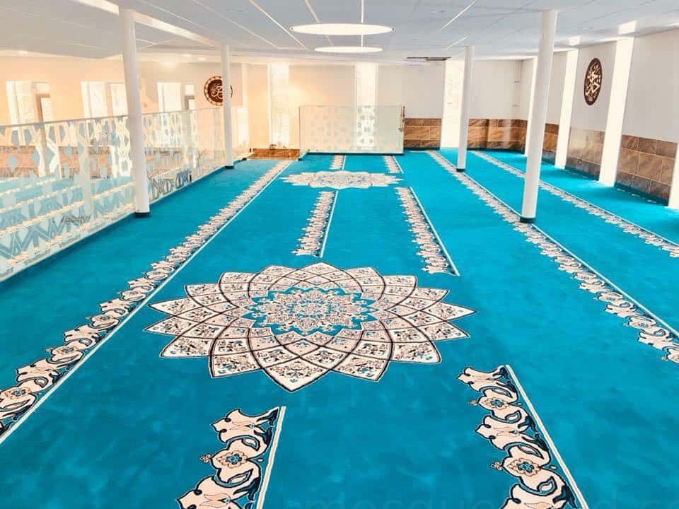 Tapis de mosquée à médaillon central – modèle CPC-08