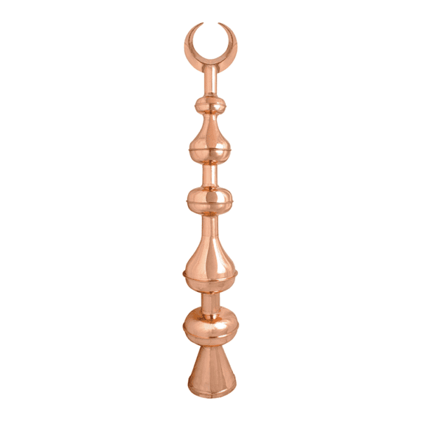 Copper Mosque Minaret Finial