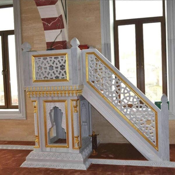 Marble Mosque Preacher Dais – Model MDS-0002