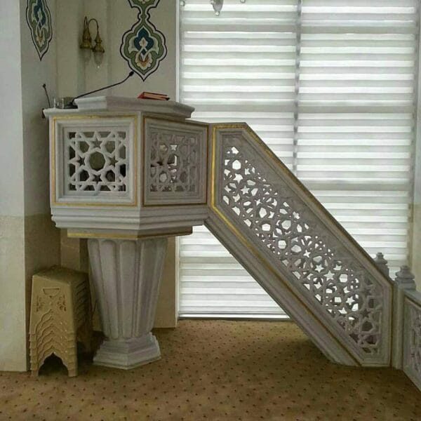 Marble Mosque Preacher Dais – Model MDS-0003