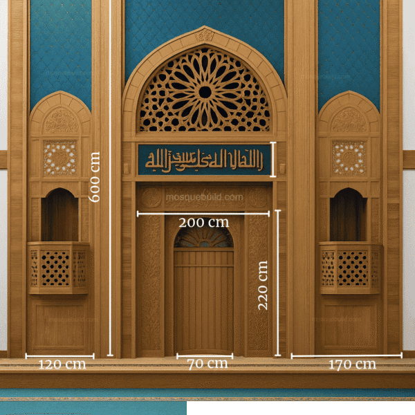 Large Marble Mosque Mihrab – custom marble mosque mihrab