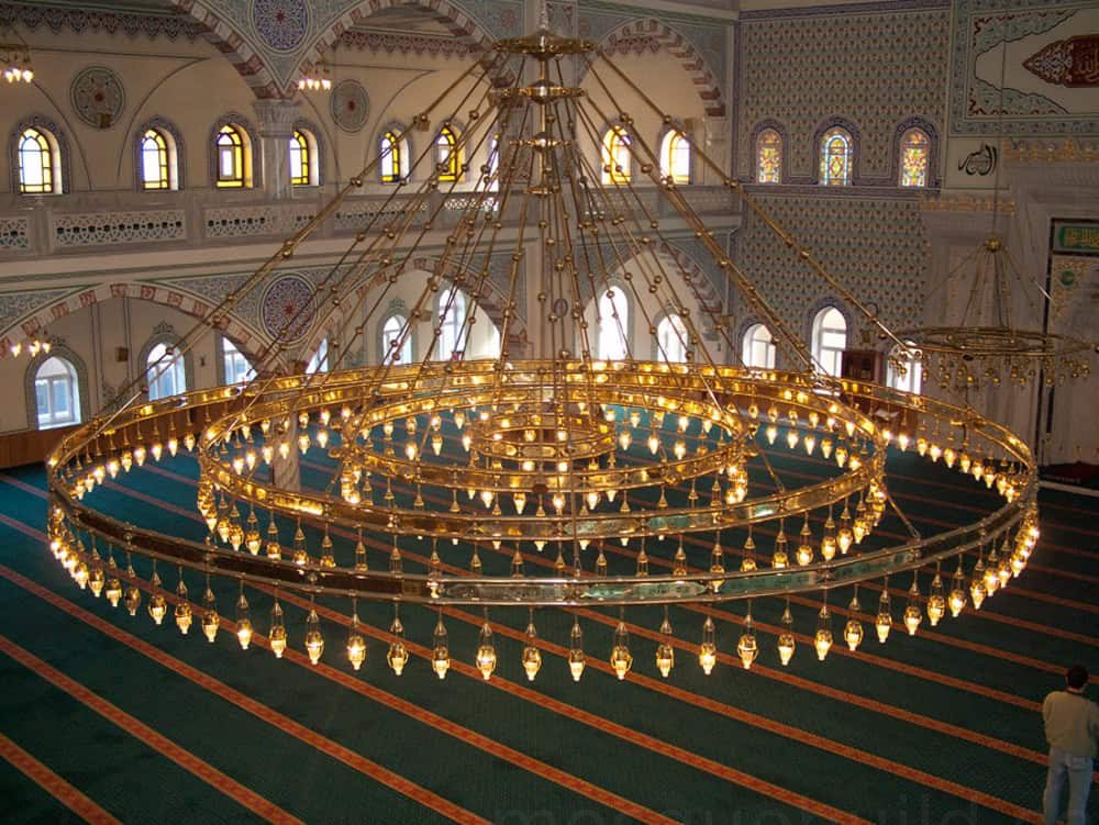 ثريا مسجد مخصصة مخصص – موديل CH-0009