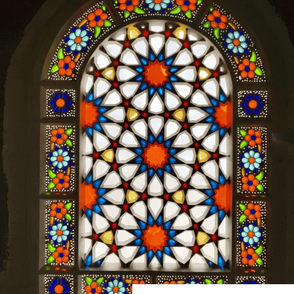 Custom Stained Glass Mosque Window – SGW-22