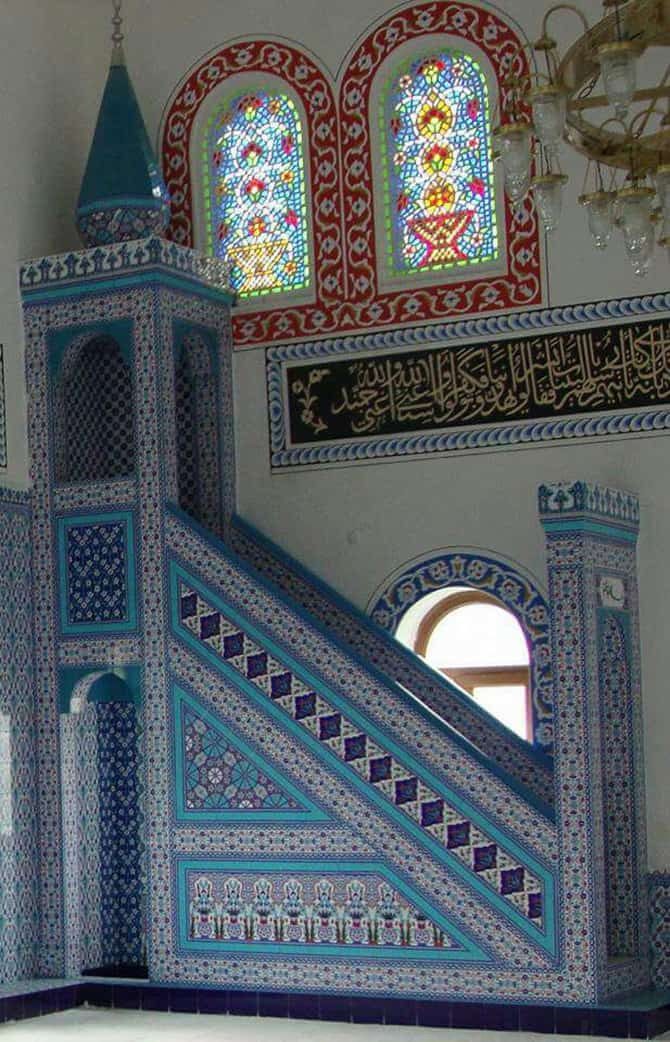 Tile Mosque Minbar – TP-01 | MosqueBuild Tile Mosque Minbar – TP-01