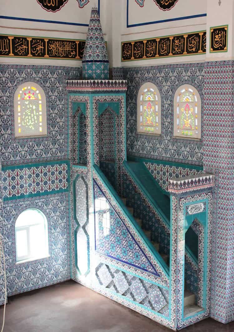 Tile Mosque Minbar – TP-04 | MosqueBuild Tile Mosque Minbar – TP-04