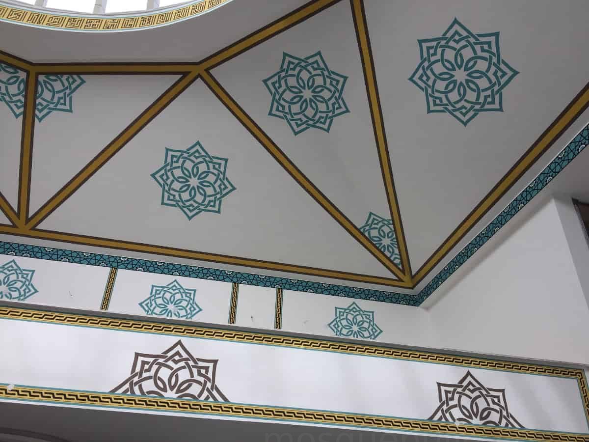 Mosque Wall and Ceiling Calligraphy – WCC-01 | MosqueBuild Каллиграфия стен и потолка мечети – модель WCC-01