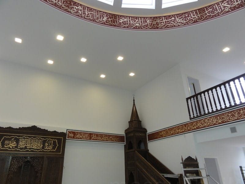 Mosque Wall and Ceiling Calligraphy – WCC-03 | MosqueBuild خط جدران وأسقف المسجد – موديل WCC-03