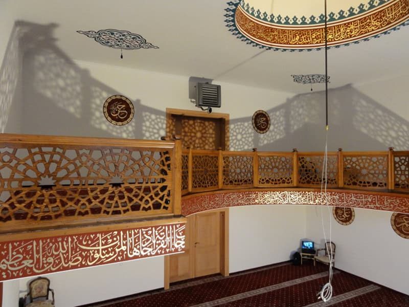 Mosque Wall and Ceiling Calligraphy – WCC-06 | MosqueBuild Каллиграфия стен и потолка мечети – модель WCC-06