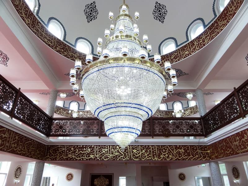 Mosque Wall and Ceiling Calligraphy – WCC-07 | MosqueBuild Каллиграфия стен и потолка мечети – модель WCC-07