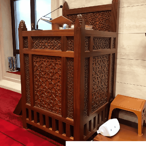 Wooden Mosque Preacher Dais – WD-08