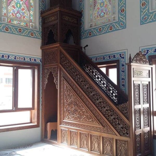 Wooden Mosque Minbar – WP-10