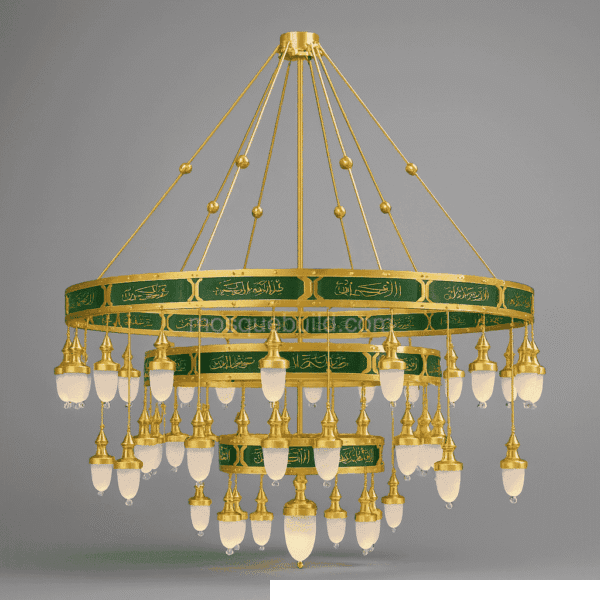 individuell Individueller Moschee-Kronleuchter – Modell CH-0010