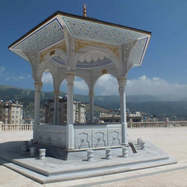 Custom Mosque Ablution Fountain – MAF-02