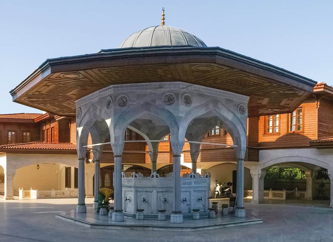 Custom Mosque Ablution Fountain – MAF-08 | MosqueBuild وحدة وضوء للمسجد مخصص – موديل MAF-08