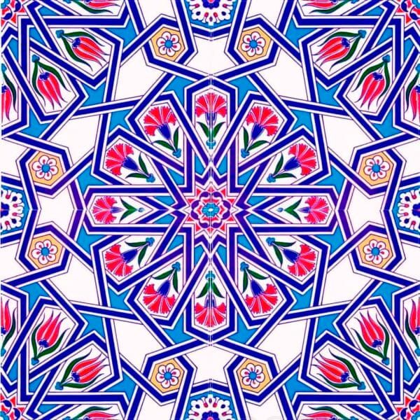 Traditional Islamic Mosque Tile – MT-08