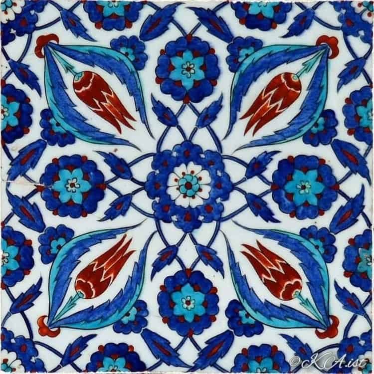 Traditional Islamic Mosque Tile – MT-23 | MosqueBuild традиционный Исламская плитка для мечети – модель MT-23