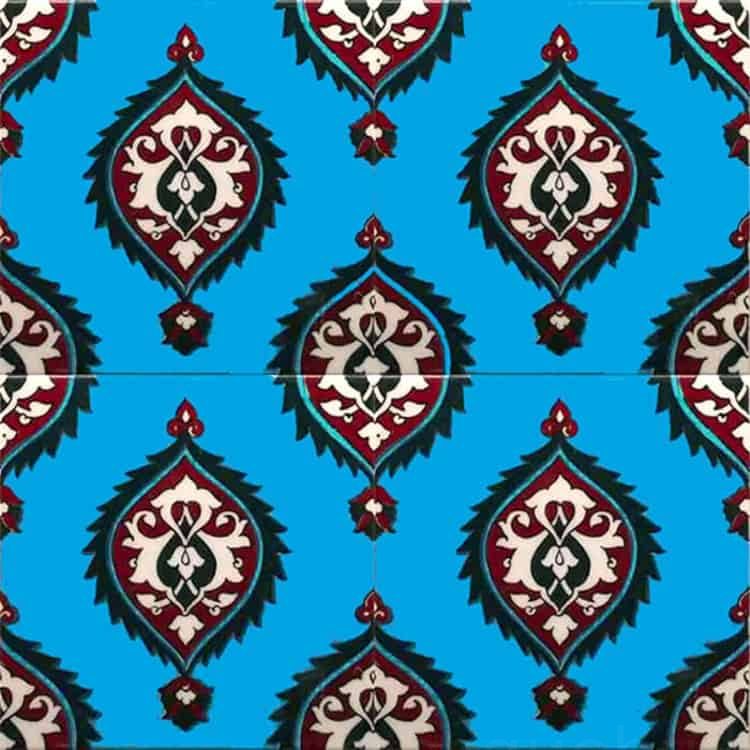 Traditional Islamic Mosque Tile – MT-26 | MosqueBuild Traditional Islamic Mosque Tile – MT-26