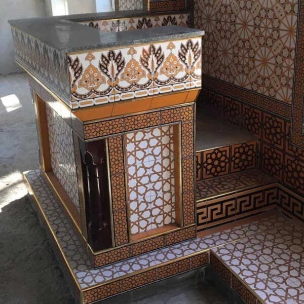 Tile Mosque Preacher Dais – TD-09