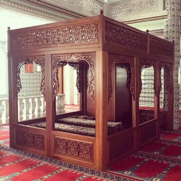 Wooden Mosque Muezzin Platform – WMP-02